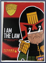 Cursed Earth Dredd from 2000 AD - Basic Series manufactured by Titan Merchandise [Back]