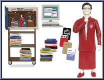 Nancy Pearl Librarian from Accoutrements - Deluxe Figures manufactured by Accoutrements [Loose]