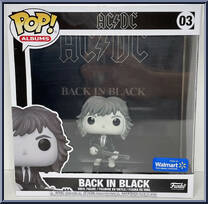 Back in Black from AC/DC - Pop! Albums manufactured by Funko [Front]