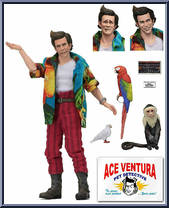 Ace Ventura from Ace Ventura Pet Detective - Clothed Retro manufactured by Neca [Loose]