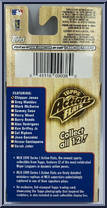 Chipper Jones from Action Flats - MLB manufactured by Topps [Back]