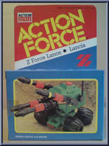 Lance from Action Force - AF Accessories manufactured by Palitoy [Front]