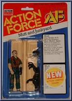 Mutt and Junkyard from Action Force - AF manufactured by Palitoy [Front]