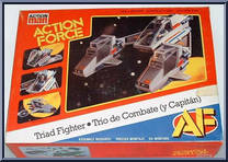 Triad Fighter from Action Force - AF Accessories manufactured by Palitoy [Front]