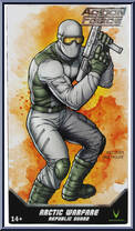 Arctic Trooper from Action Force - Series 4 manufactured by Valaverse [Front]