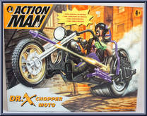 Dr. X Chopper Moto from Action Man - Vehicles manufactured by Hasbro [Front]