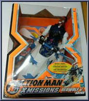 Redwolf & Kayak from Action Man - X-Missions manufactured by Hasbro [Front]