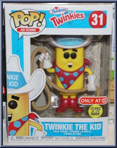 Twinkie the Kid (Glows in the Dark) (White Hat) from Ad Icons - Pop! Vinyl Figures manufactured by Funko [Front]