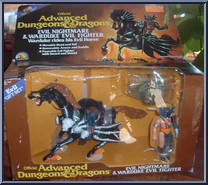 Evil Nightmare & Warduke from Advanced Dungeons & Dragons - Mounts with Rider manufactured by LJN [Front]