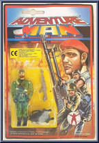 Soldier (Green Camo / Beard) from Adventure Man - Basic Series manufactured by Bikin [Front]