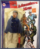 Adventure Man (Blue Coat) Action Figure