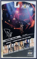 Darby Allin from AEW - Unmatched - Series  1 manufactured by Jazwares [Back]