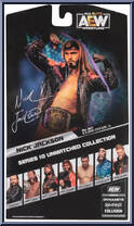 Nick Jackson from AEW - Unmatched - Series 10 manufactured by Jazwares [Back]