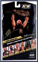Jon Moxley from AEW - Unrivaled - Series  5 manufactured by Jazwares [Back]