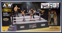 Authentic Scale Ring (with Aubrey Edwards) from AEW - Unrivaled - Accessories manufactured by Jazwares [Front]