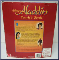 Genie (Tourist) from Aladdin - 12" Scale manufactured by Mattel [Back]
