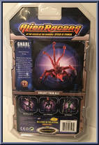 Gnarl from Alien Racers - Black Package manufactured by MGA Entertainment [Back]