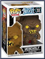 Werewolf (Brown) from Altered Beast - 8-Bit Pop! manufactured by Funko [Front]