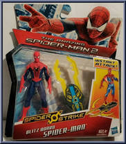 Spider-Man (Blitz Board) from Amazing Spider-Man 2 - Spider Strike manufactured by Hasbro [Front]