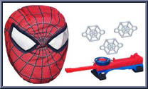 Stretchy Web Shooter and Mask Action Figure
