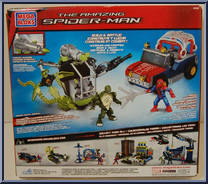 Bridge Showdown from Amazing Spider-Man - Vehicles manufactured by Mega Bloks [Back]