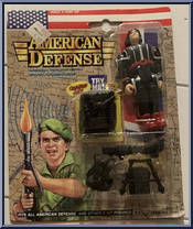 Black Uniform from American Defense - Basic Series manufactured by Toymax [Front]