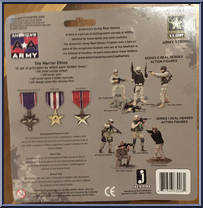 Staff Sergeant Timothy Nein from America's Army - Basic Series manufactured by Jazwares [Back]