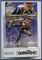 Captain Falcon from Amiibo - Super Smash Bros. manufactured by Nintendo [Front]