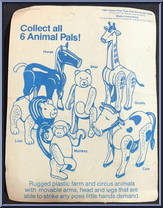 Bear from Animal Pals - Basic Series manufactured by Fisher-Price [Back]