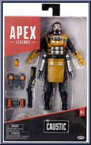 Caustic from Apex Legends - Basic Series manufactured by Jakks Pacific [Front]