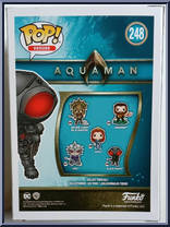Black Manta (Black Chrome) from Aquaman - Pop! Vinyl Figures manufactured by Funko [Back]