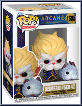 Heimerdinger with Poro from Arcane: League of Legends - Pop! Vinyl Figures manufactured by Funko [Front]