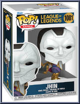Jhin from Arcane: League of Legends - Pop! Vinyl Figures manufactured by Funko [Front]