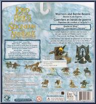 Sharku on Warg from Armies of Middle Earth - Warriors and Battle Beasts - Wave 1 manufactured by Play Along [Back]