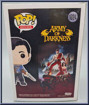 Ash (Army of Darkness) from Army of Darkness - Pop! Vinyl Figures manufactured by Funko [Back]