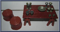 Roman Tent and Legionares from Asterix - Basic Series manufactured by Ceji [Loose]