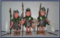Roman Tent and Legionares from Asterix - Basic Series manufactured by Ceji [Loose]