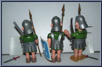 Roman Tent and Legionares from Asterix - Basic Series manufactured by Ceji [Loose]
