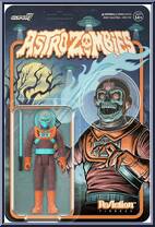 Astro Zombie (Orange / Teal) from Astro Zombies - ReAction Figures manufactured by Super7 [Front]