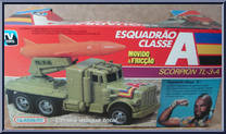 Scorpion TL-3-A from A-Team - Vehicles manufactured by Glasslite [Back]
