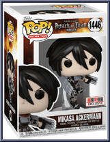 Mikasa Ackerman (Thunder Spears) (Metallic) from Attack on Titan - Pop! Vinyl Figures manufactured by Funko [Front]