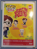 Austin Powers from Austin Powers - Pop! Vinyl Figures manufactured by Funko [Back]