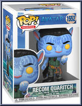 Recom Quaritch (Skull) from Avatar - The Way of Water - Pop! Vinyl Figures manufactured by Funko [Front]