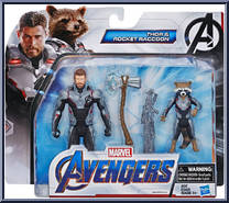 Thor & Rocket Raccoon from Avengers - Endgame - 2-Packs manufactured by Hasbro [Front]