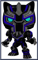Black Panther (Glows In The Dark) Action Figure