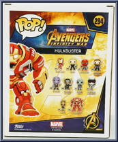 Hulkbuster from Avengers - Avengers Infinity War Pop! manufactured by Funko [Back]