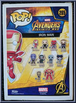 Iron Man (Mark L) from Avengers - Avengers Infinity War Pop! manufactured by Funko [Back]