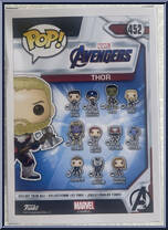 Thor from Avengers - Avengers Pop! manufactured by Funko [Back]