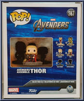 Thor (Deluxe) from Avengers - Avengers Assemble Pop! manufactured by Funko [Back]