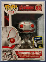 Ultron (Grinning) from Avengers - Avengers Age of Ultron Pop! manufactured by Funko [Front]